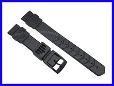 18mm Rubber Watch Band Compatible w/ TAG Formula 1 F1 35mm Midsize from 80s 90s