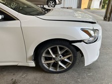 09-14 Nissan Maxima Passenger Right Front Side Fender Winter Frost Pearl Qx3 09-14 Nissan Maxima Passenger Right Front Side Fender Winter Frost Pearl Qx3