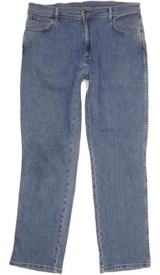 Wrangler robuste Qualität Herren blau Straight Regular Stretch Jeans W38 L32 (99359)