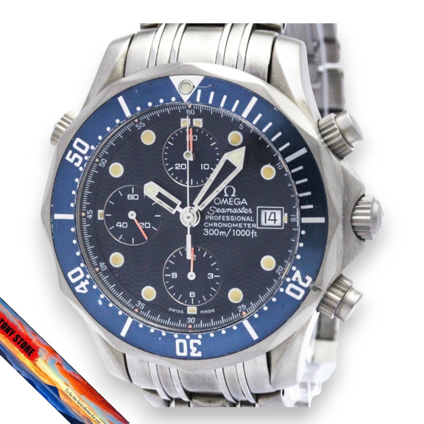 Omega Seamaster Professional Chronograph Titanium Men’s