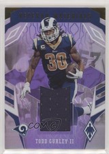 2018 Panini Phoenix Veteran Materials Purple /75 Todd Gurley II #12 0a6