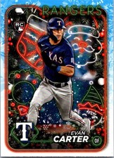 2024 Topps Holiday - Evan Carter RC #H141