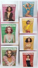 Lot of 7 1976 Cosmopolitan Magazine Issues