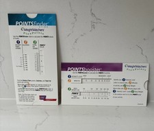 RARE SET Weight Watchers WW FLEX Points Finder Booster Slide Slider Calculator