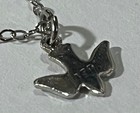 Necklace Bird Thin Chain Sterling Silver preowned sb2-25 — photo 3