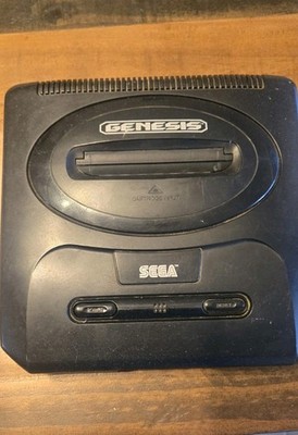 Sega Genesis 16-Bit Black Console