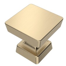 10 Pack Brushed Gold Cabinet Knobs 1.2 Inch 30mm Gold Kitchen Cabinet Knobs
