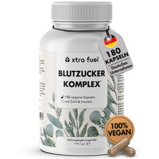 Blutzucker Komplex* - Nährstoffmix mit Ceylon-Zimt, Inositol & Olivenblatt