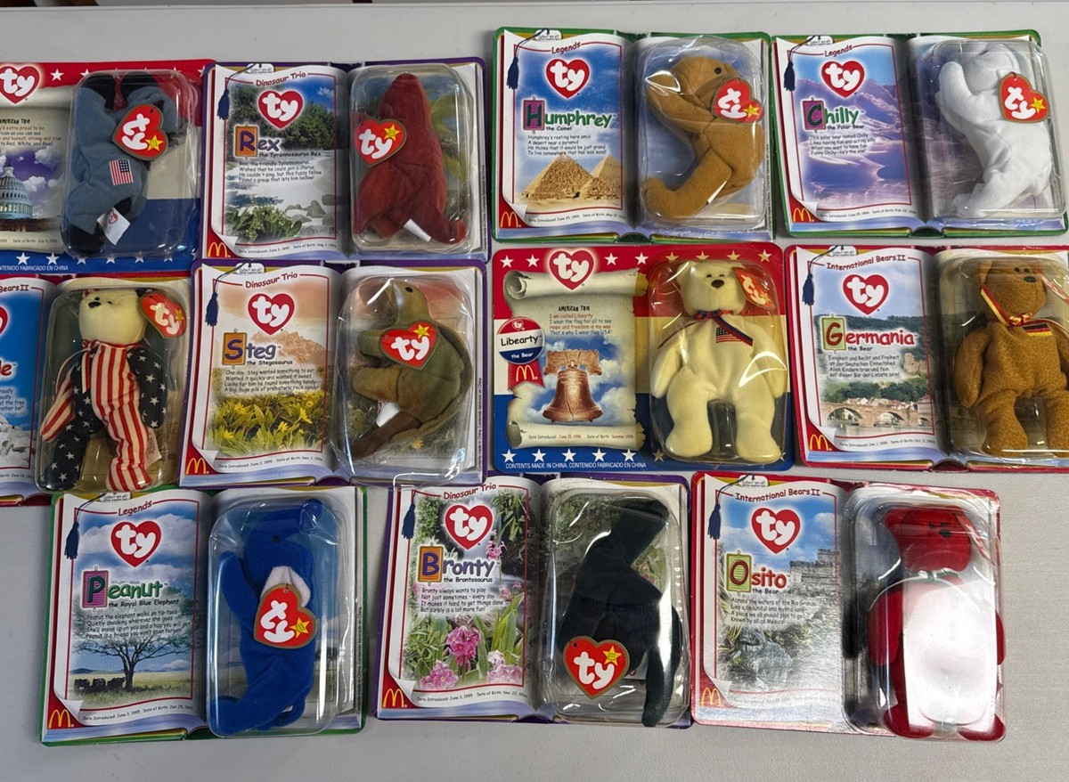 McDonald's TY Teenie Beanie Babies 2000 Full Set Of 11 | eBay