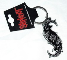 Slipknot Black Goat S Logo Metal Enamel Keychain Heavy Metal