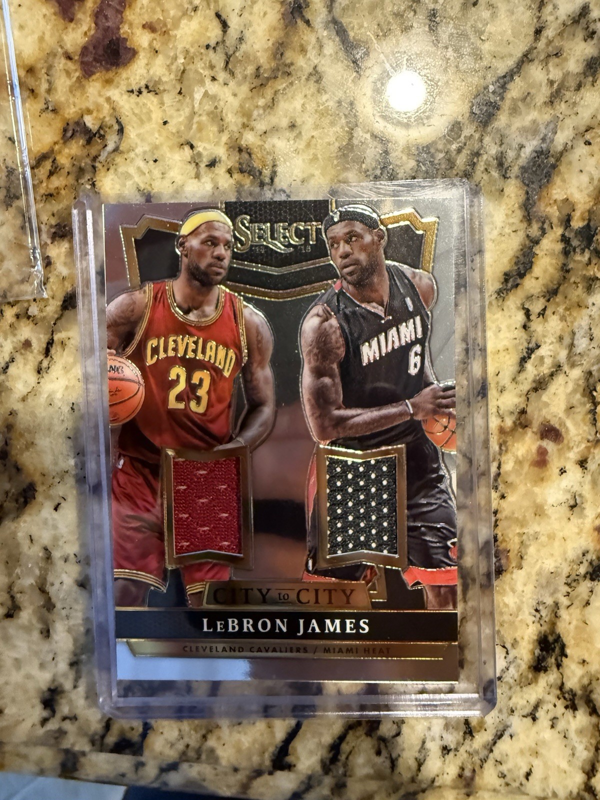 2014-15 Panini Select - City to City Jerseys LeBron James #2 /199
