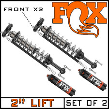 Fox 2.5 Performance Elite Dsc Front Coilover Shocks 2021-25 F-150 4wd W2 Lift Fox 2.5 Performance Elite Dsc Front Coilover Shocks 2021-25 F-150 4wd W2 Lift
