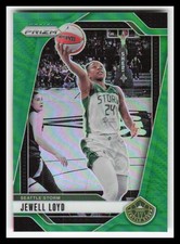 2024 Panini Prizm WNBA #49 Jewell Loyd Green Prizm