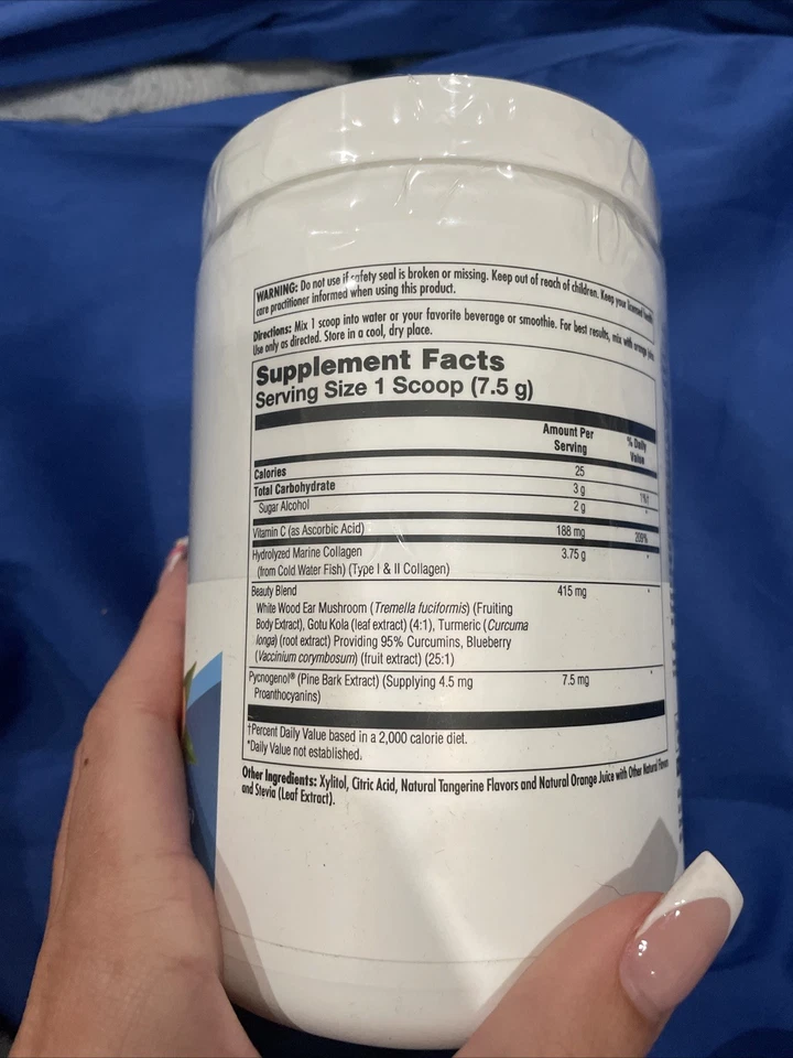 Clinical Youth Collagen™, mandarina, 10,5 oz (298 g) Foto 4 de 4