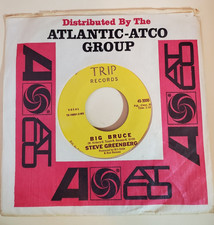 Steve Greenberg BIG BRUCE (NOVELTY 45) #3000 PLAYS VG++ NO NOISE! Steve Greenberg BIG BRUCE (NOVELTY 45) #3000 PLAYS VG++ NO NOISE!