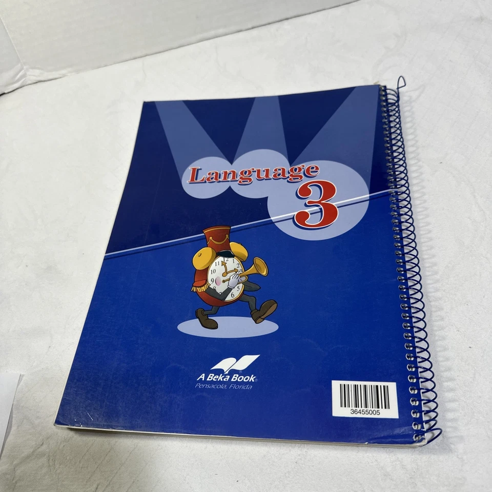 A Beka Book Language 3 Teachers Edition Paperback Homeschool Book 2000 - Image 3 of 3