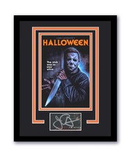 Halloween John Carpenter Autograph Signed 11x14 Framed Photo Michael Myers ACOA