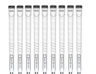 SuperStroke REVL Comfort Golf Club Grips White Genesis Wrap Design New