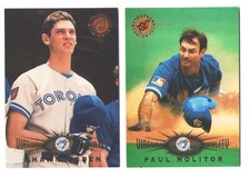1995 Stadium Club Virtual Reality - TORONTO BLUE JAYS Team Set