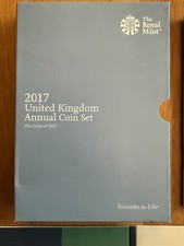 Royal Mint 2017 Brilliant Uncirculated Annual Coin Set 13 Piece with Booklet