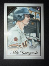 2019 Topps Gallery #102 Mike Yastrzemski Rookie Card Base (RC) Giants. rookie card picture