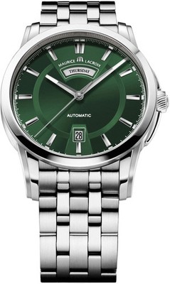 Maurice Lacroix Pontos Automatik Day/Date Herrenuhr PT6158-SS002-63E-1