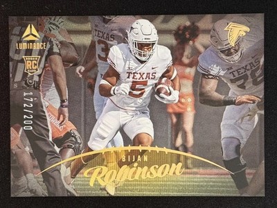 2023 Panini Luminance - Rookie Bijan Robinson #178 Gold /200 (RC)
