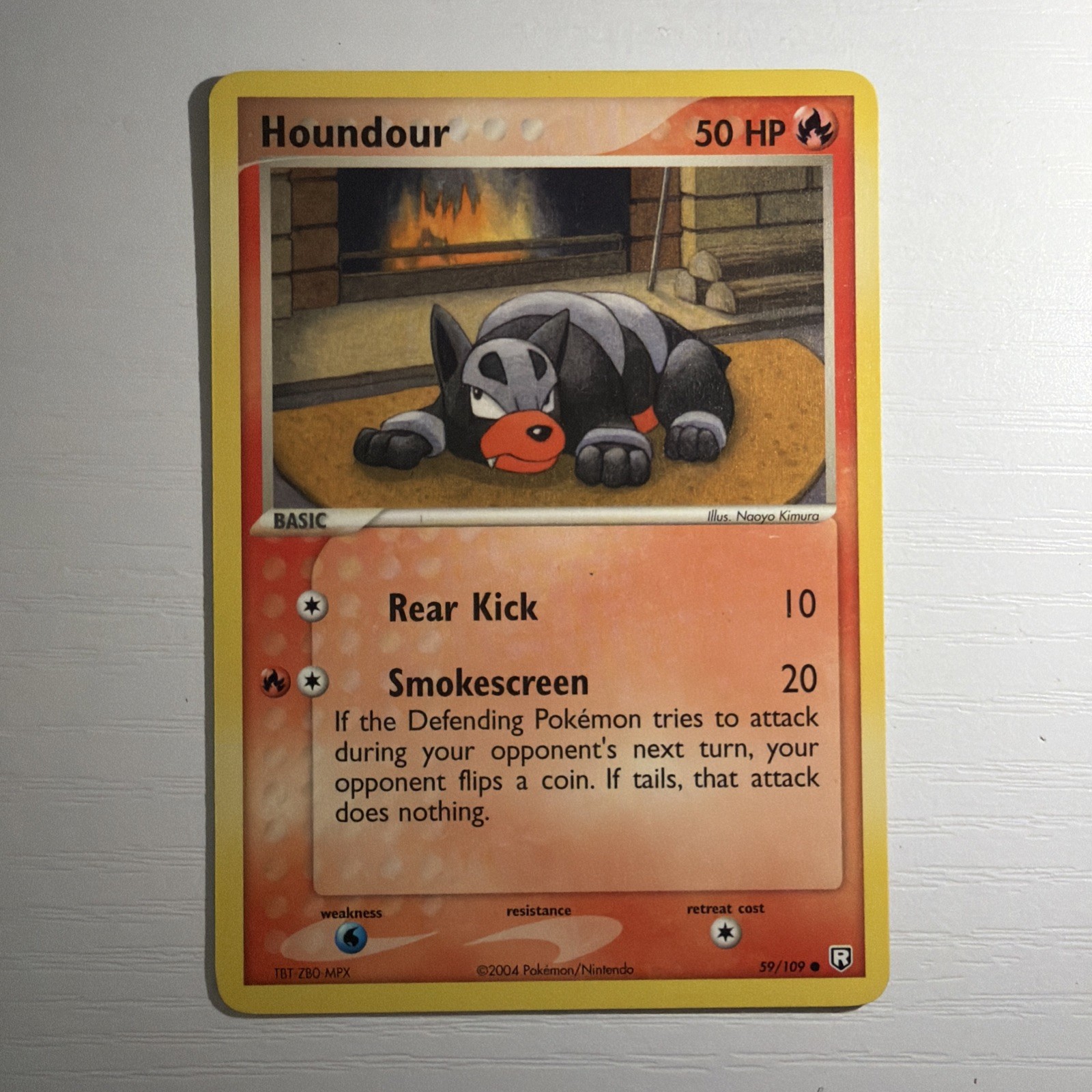 Houndour 59/109 EX Team Rocket Returns Common - NM!