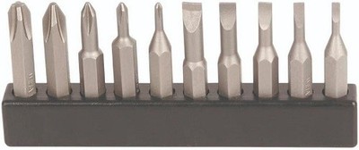 Wiha 75987 10 Piece Slotted And Phillips Microbits Set