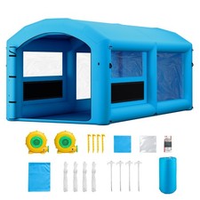 Uimoso Inflatable Paint Booth 20x10x8ft With 480w 750w Blowersblue Arched Roof Uimoso Inflatable Paint Booth 20x10x8ft With 480w 750w Blowersblue Arched Roof