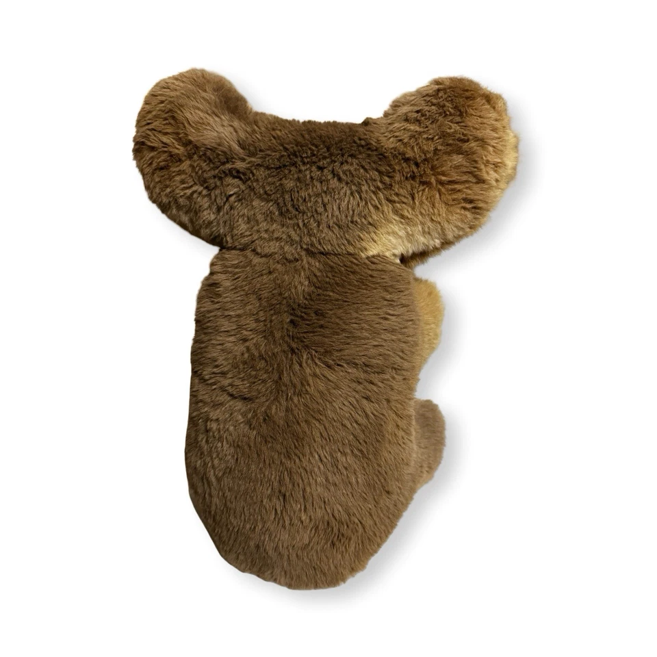 Vintage Life-Size Real Fur Koala Bear Plush 16.5” Australia Kangaroo Fur - RARE - Image 4 of 4