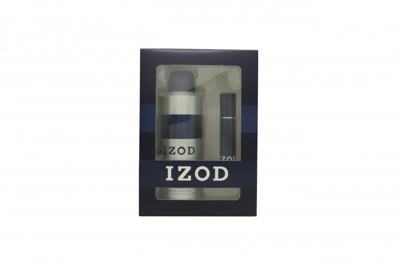 Izod Blue Gift Set 15ml Eau de Toilette EDT + 200ml Body Spray