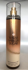 Bath Body Works WARM VANILLA SUGAR Fine Fragrance Mist Body Spray 8oz