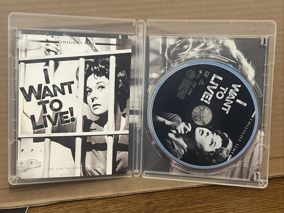 I Want To Live! Blu-ray 1958 Twilight Time Susan Hayward - Image 2 of 2