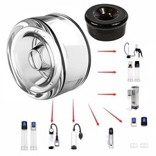 Silicone Sleeve Cover Vacuum Seals for Penis Pump Cylinders Replacement Donut