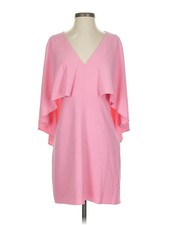 Halston Heritage Women Pink Cocktail Dress 2