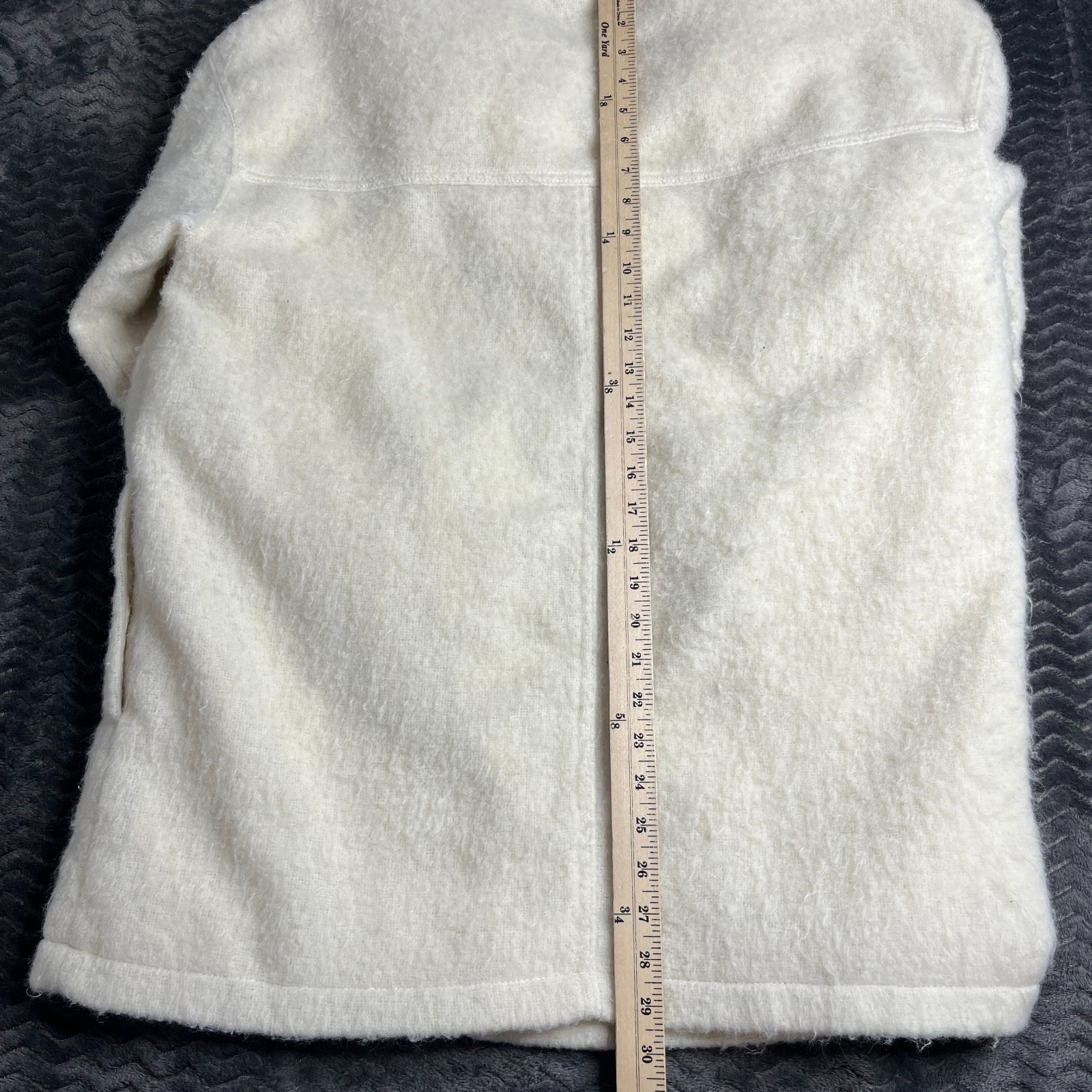Universal Thread shacket size L Oversized White S… - image 5