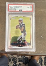 2014 Topps Chrome - Jimmy Garoppolo #150 Throwing