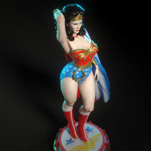 Kit Modelo Figura Impresión 3D Wonder Woman NSFW 1/8 1/6 Sin Pintar Sin Montar GK - Imagen 21 de 24