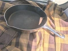 Vintage Griswold No. 9 Small Logo Chrome Cast Iron Skillet 704 G