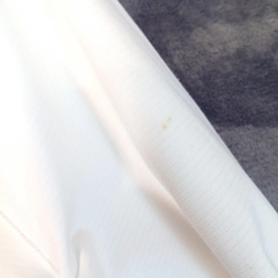 Under Armour Pullover Womens XL White ColdGear Fitted Quarter Zip Long Sleeve - Image 4 of 4