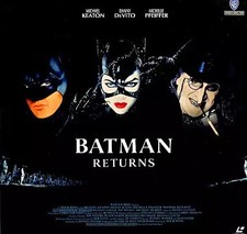Batman Returns LaserDisc Theatrical Version Widescreen Japanese Import