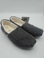TOMS Women's Alpargata Loafer Flat, Smoke Grey Repreve, Size 7