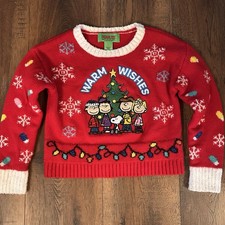 PEANUTS Embroidered Sweatshirt Kids Unisex Si...