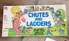 Vintage 1979 Chutes and Ladders Board Game Milton Bradley – 100% Complete