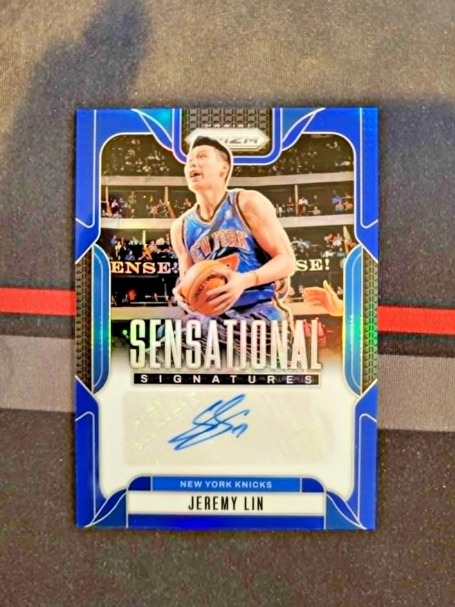 Jeremy Lin New York Knicks Basketball Autographed Sports Trading