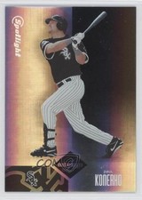 2004 Leaf Limited Spotlight Silver 18/50 Paul Konerko #121 0d9
