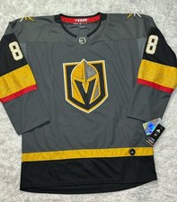 Adidas Men’s Vegas Golden Knights Nate Schmidt Stanley Cup 88 Jersey Sz 60 (3XL)