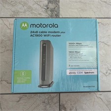 Motorola MG7700 DOCSIS 3.0 AC1900 Dual-Band Cable Modem WiFi Router 4 LAN Ports