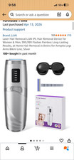LIJAI IPL Hair Removal Device Ai06 Silver 999999 Flashes Women Men